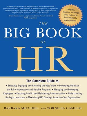 cover image of The Big Book of HR